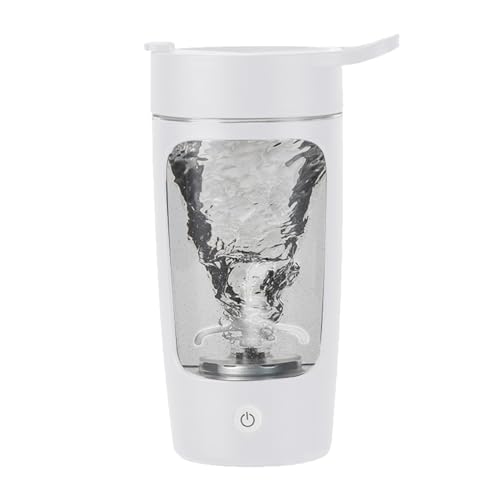 daasigwaa Electric Shaker Bottle, Blender Bottles For Protein Mixes, | Tritan | BPA Free| Portable Mixer Cup, Rechargeable Shake Cups And Meal Replacement Shakes, 22 oz(White) - Image 1