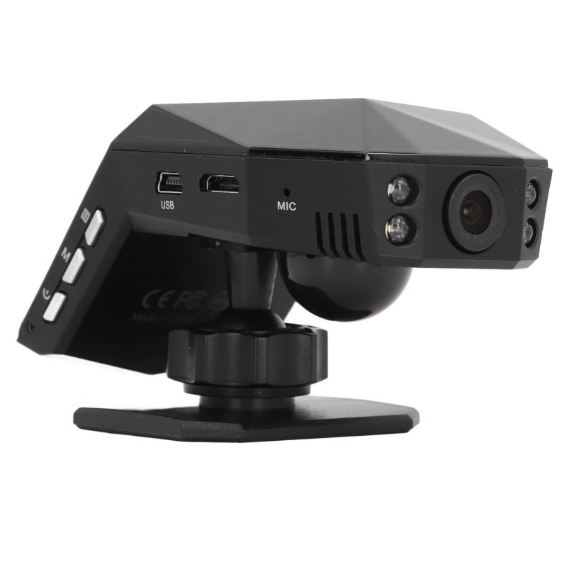 Front Rear Dash Cam 2.0 Inch Display 170° Wide Angle F1.8 Aperture 10MP Lens - 24 Hour Parking Monitoring Loop Recording Infrared Night Vision Dashboard Camera for Car Owners Daily Driving Parking Saf - Image 2