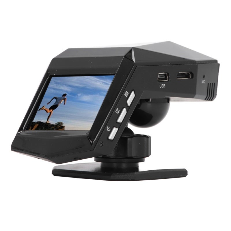 Front Rear Dash Cam 2.0 Inch Display 170° Wide Angle F1.8 Aperture 10MP Lens - 24 Hour Parking Monitoring Loop Recording Infrared Night Vision Dashboard Camera for Car Owners Daily Driving Parking Saf - Image 1
