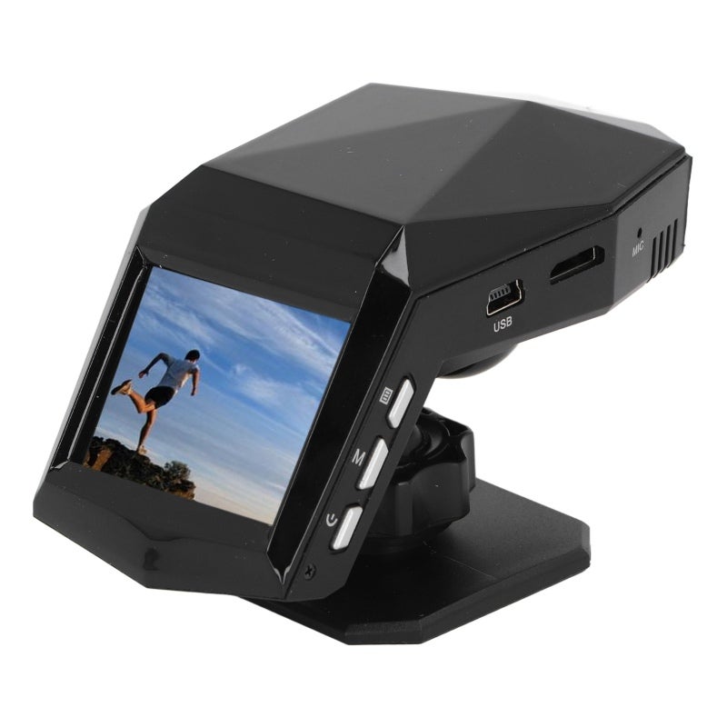 Front Rear Dash Cam 2.0 Inch Display 170° Wide Angle F1.8 Aperture 10MP Lens - 24 Hour Parking Monitoring Loop Recording Infrared Night Vision Dashboard Camera for Car Owners Daily Driving Parking Saf - Image 3