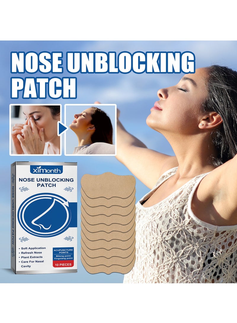 general 3 boxes of ventilated nasal strips to relieve nasal congestion and snoring while sleeping, improve sleep breathing, stop snoring, and relieve blocked nasal strips - Image 2