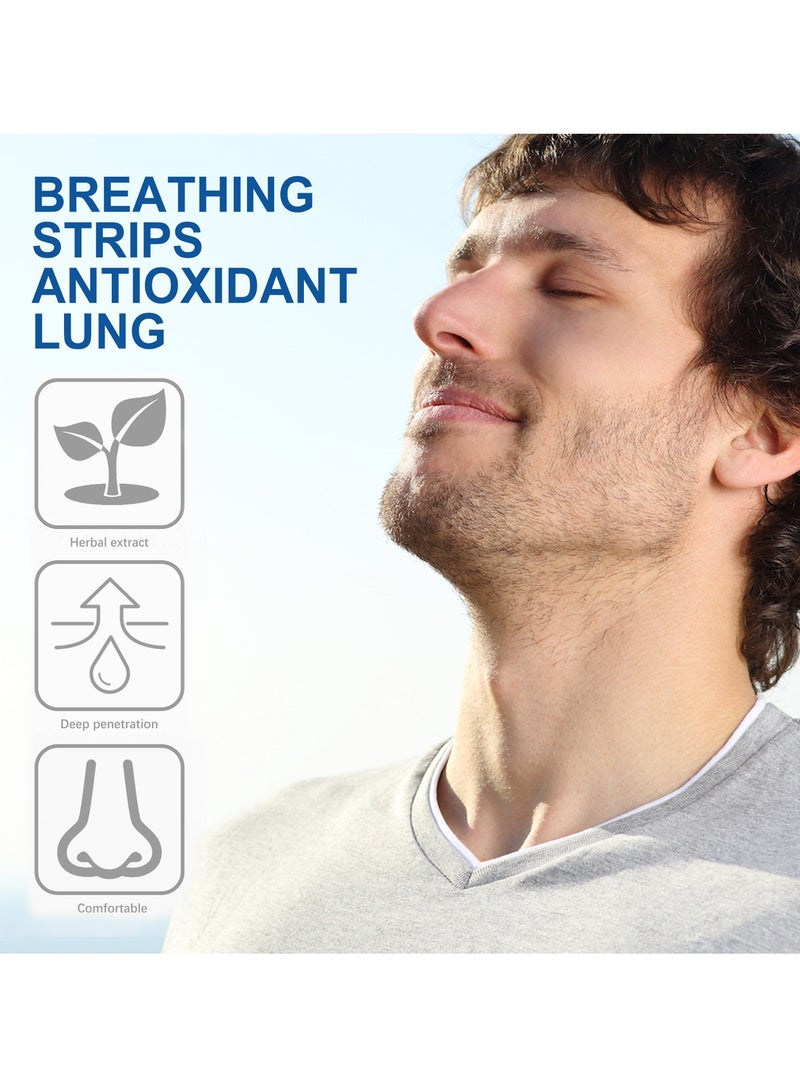 general 3 boxes of ventilated nasal strips to relieve nasal congestion and snoring while sleeping, improve sleep breathing, stop snoring, and relieve blocked nasal strips - Image 4