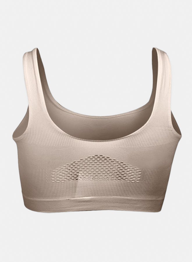 Silvy Lycra Net Bra For Women - Image 2