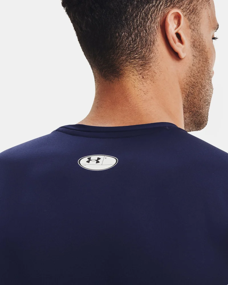 Under Armour Blue Men's HeatGear Armour Top for Men | Best Price UAE