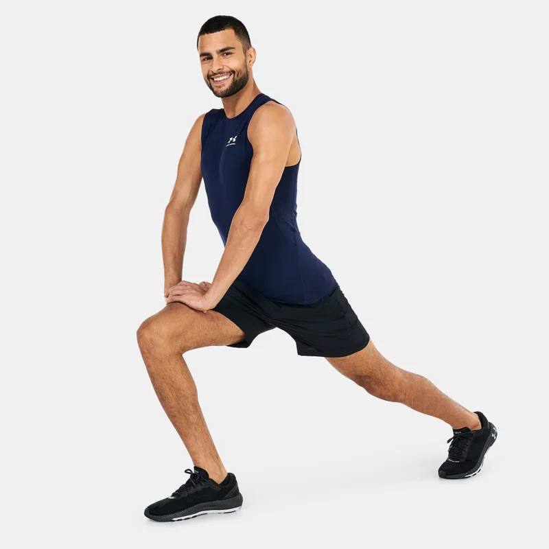 Under Armour Blue Men's HeatGear Armour Top for Men | Best Price UAE