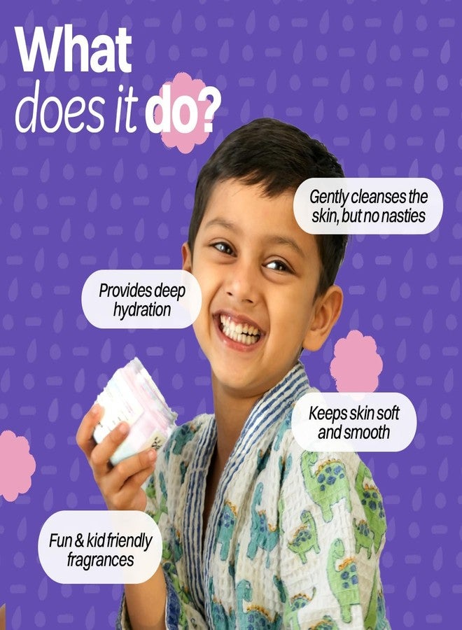 Dirty Good Kids Body Wash 150g – Cotton Candy | Bath Wash for Boys & Girls 3+ Years | Gentle & pH Balanced | Olive Oil & Shea Butter | Sulphate, Paraben & Phthalates Free - Image 2