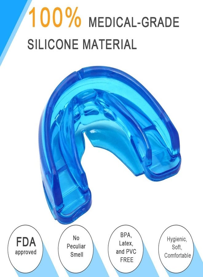 Feora9X FEORA 2 Pcs Teeth Aligners for Straightening Teeth, Dental Orthodontic Braces Teeth retainer Moldable Mouth Guard for Teeth Grinding Clenching Bruxism, Straighten Teeth, Teeth Gap, Teeth Grinding Teeth Alignment Brace（Soft 1st Phase +Hard 2nd Phase) - Image 3
