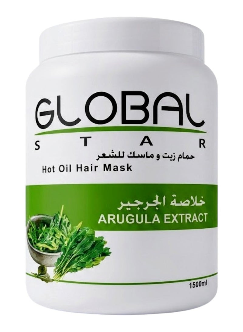 An Oil Bath and Hair Wask With Watercress Extract Helps Strengthen Hair That Needs Hydration