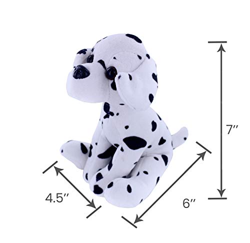 Plushland Pawpal Paw Pal Stuffed Animal Teddy Bear Toys Puppy Dog 8 Birthday Holiday Halloween Christmas Bone Best Friend Dalmatian - Image 5