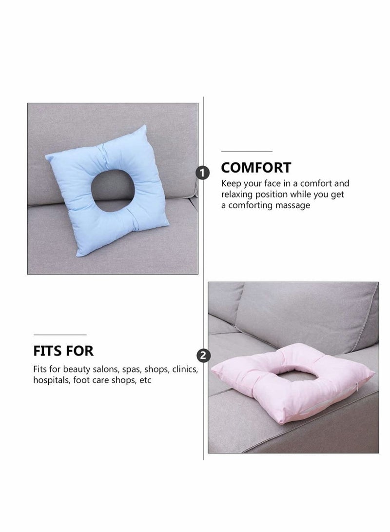 Excefore Massage Face Cradle Cushion Foam Spa Salon Massage Bed Face Down Cradle Cushion Pillow - Image 5