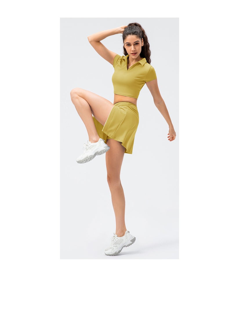 Loquat Ladies Running Sport Two Skirt Suit  - Image 3