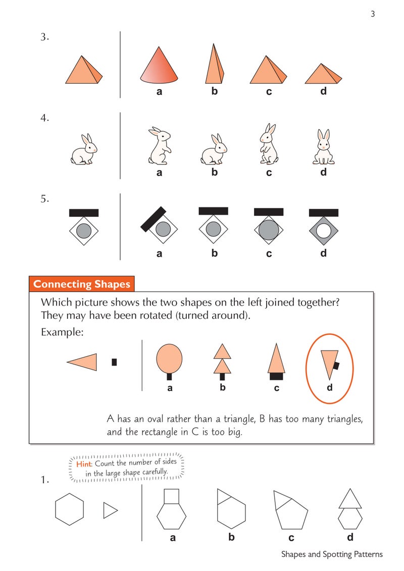 New 11+ Non-Verbal Reasoning Practice Book & Assessment Tests - Ages 6-7 (for all test providers) - Image 4