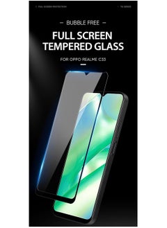 5D Tempered Glass Screen Protector Compatible with Realme C33 Full Coverage Anti Scratch Bubble Free HD Clarity 9H Hardness Protection for Enhanced Durability and Screen Safety - pzsku/Z80F5BAB4C6A0A47EAC8DZ/45/_/1740634050/62ed296d-4bdd-4eef-9cf1-185604593597