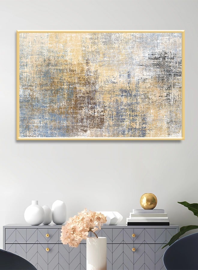 4gdran Canvas Wall Art For Wall Decoration Abstract Design With A Hollow Frame Size 120x80cm One Piece  - Image 1