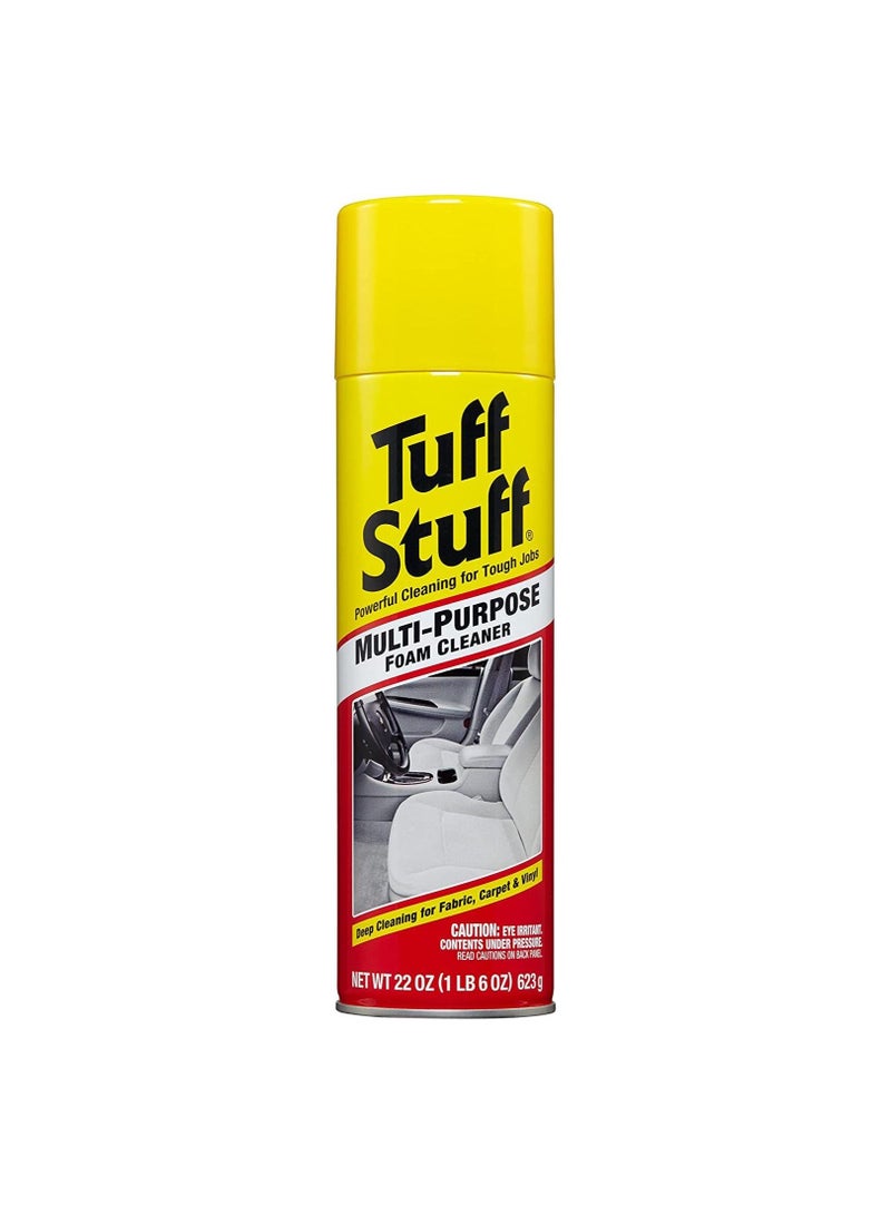 Tuff Stuff Multi-Purpose Foam Cleaner Use on Car Interior, Furniture, Carpet, 650ml - Tuff Stuff - Image 1