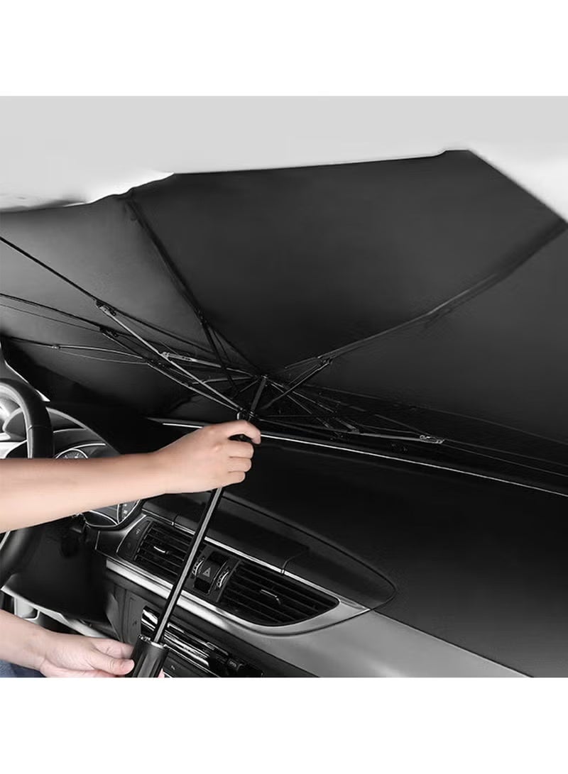 Car sunshade front sunscreen retractable car sunshade - Image 4