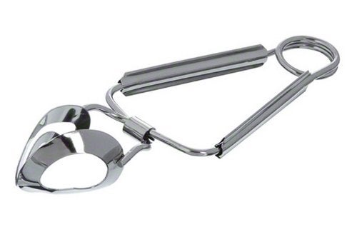 American MetalCraft American Metalcraft SNT612 Stainless Steel 65 Snail Escargot Tongs Satin Finish 