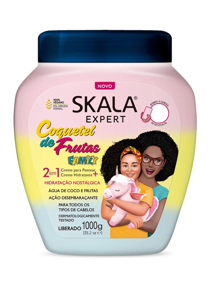 SKALA Creme De Tratamento Coquetel De Frutas Family 1000 g - Image 2