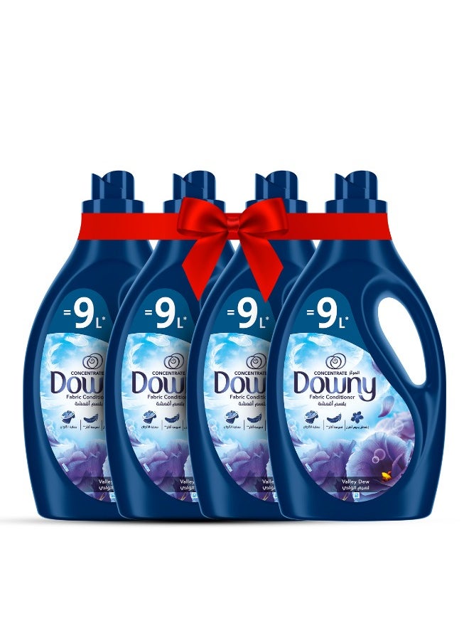 Downy - Fabric Conditioner, Concentrate, Valley Dew  Variant, Color Protection, More Softness, Longer Lasting Freshness 3L = 9L - Image 1