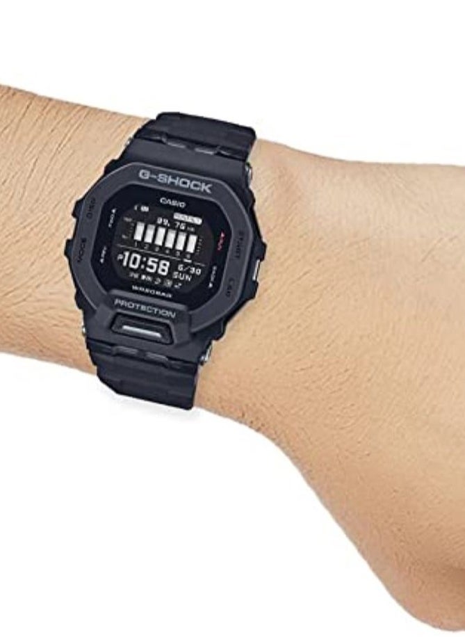 G-SHOCK - Digital Black Dial Resin Band Men's Watch GBD-200-1DR - Image 1