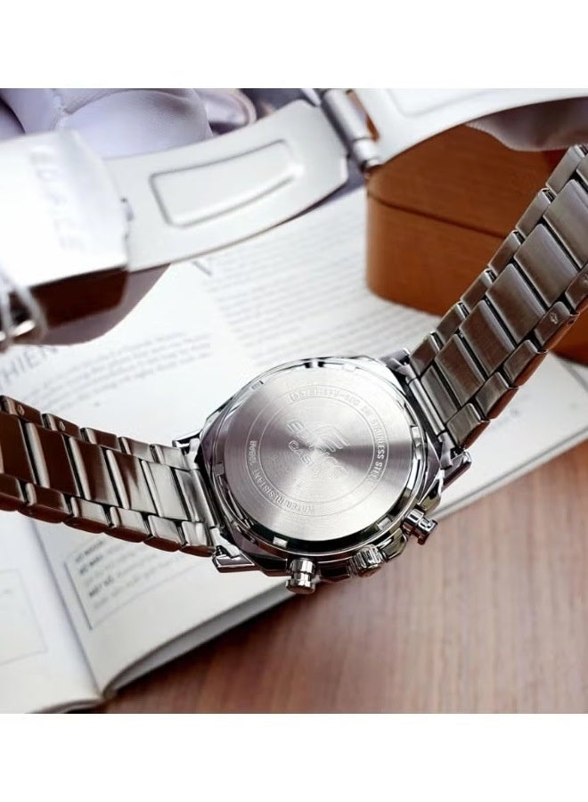 CASIO ساعة كاسيو إيديفيس EFV-600D-2AVUDF للرجال التناظرية - Image 2