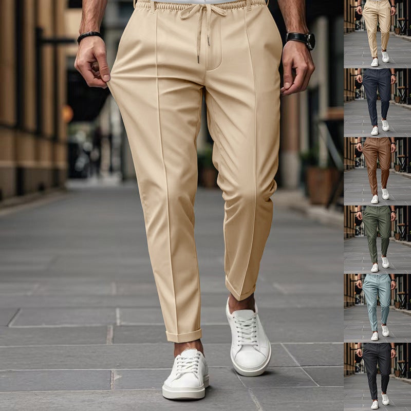 Men's Slim Fit Casual Pants - Image 1