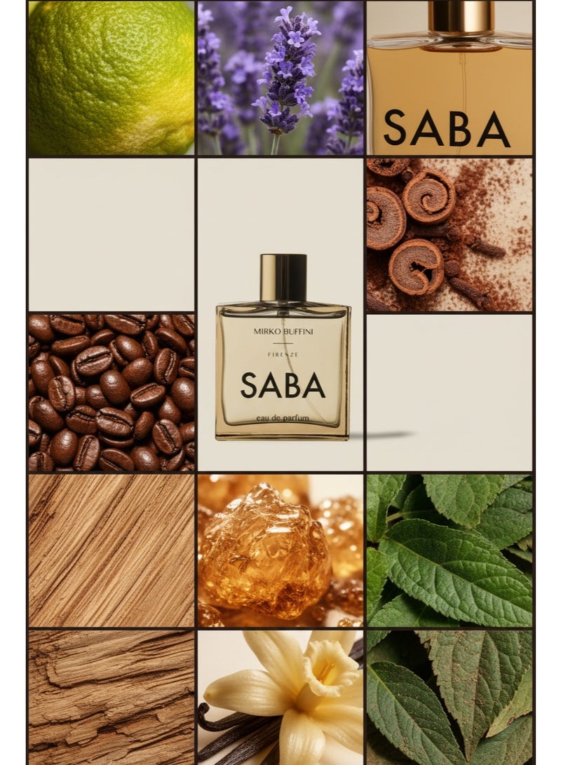 ميركو بوفيني عطر "سابا" (Saba) من ميركو بوفيني (Mirko Buffini) - أو دو بارفان (EDP) للرجال والنساء - عطر فاخر ومميز (Niche) يدوم طويلاً - عبوة 100 مل. - Image 2