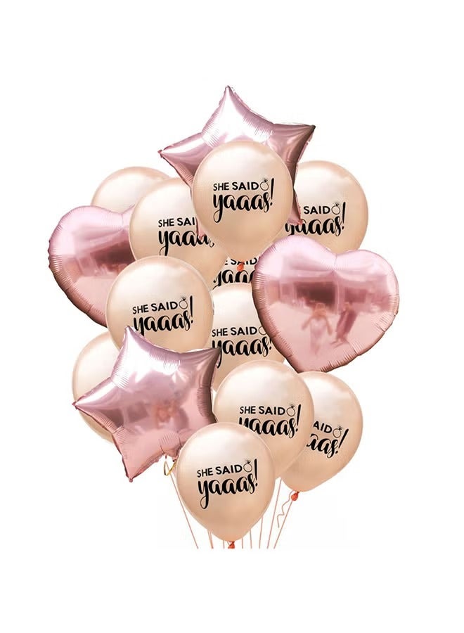 Sharpdo 14-Piece Wedding Decoration Balloon 12inch