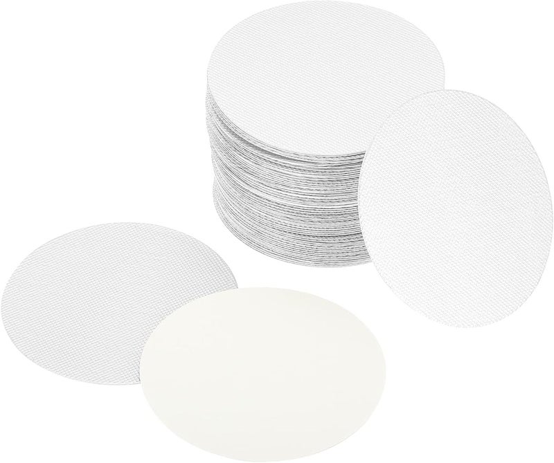 PATIKIL 69mm/2.69" Aluminum Foil Cap Liner, 100pcs Heavy Duty Self Protection Induction Heat Sealer Sealant Liners for Glass Bottle Lid Pot - Image 1