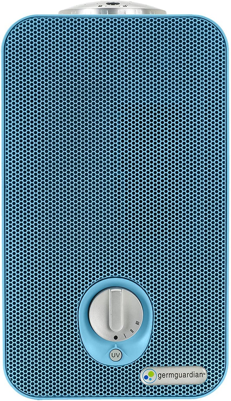 GermGuardian Air Purifier for Home with HEPA Pure Filter, Night Light Projector, UV-C Light Helps Reduce Germs, Removes 99.97% of Pollutants, Rooms up to 263 Sq. Ft., 11", Blue, AC4150BLCA - Image 2