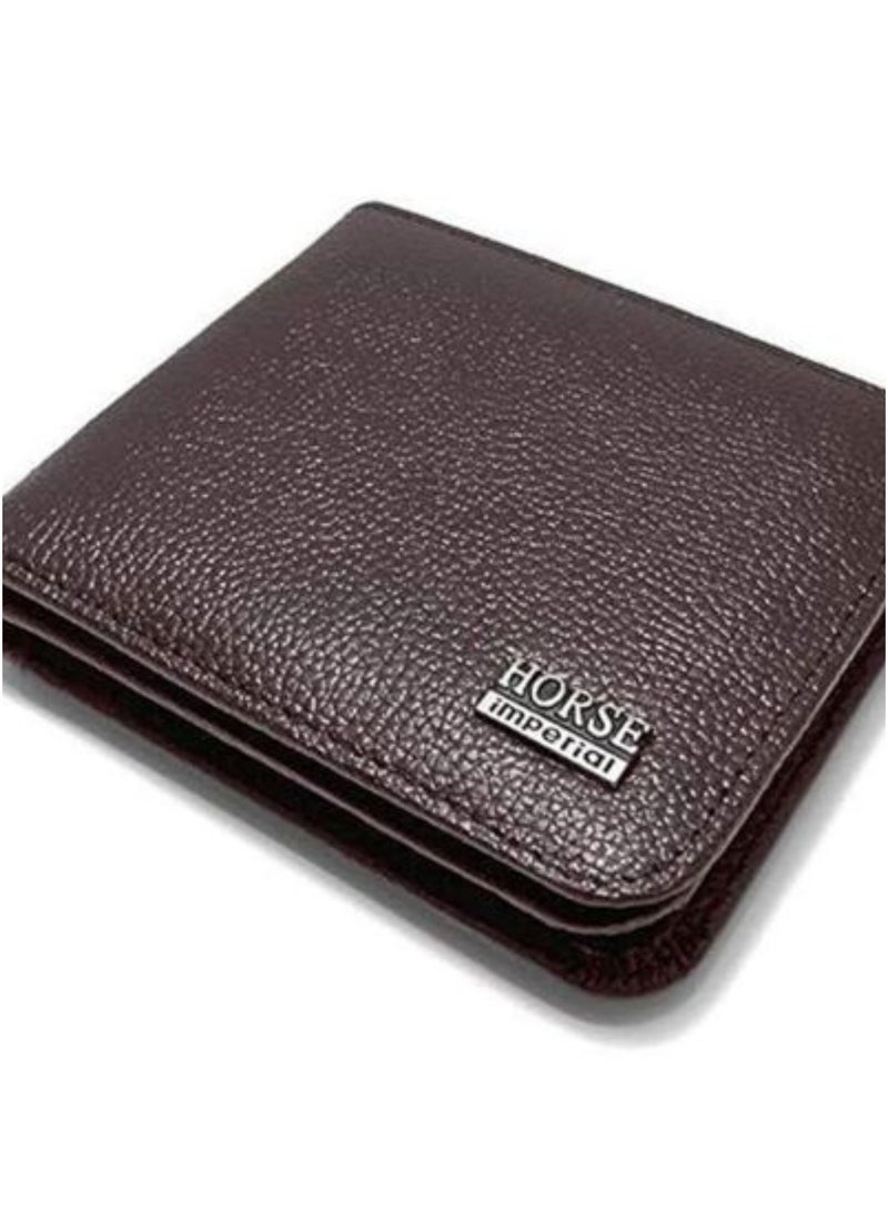 إيمبريل هورس محفظة هورس بني جلد - Image 1