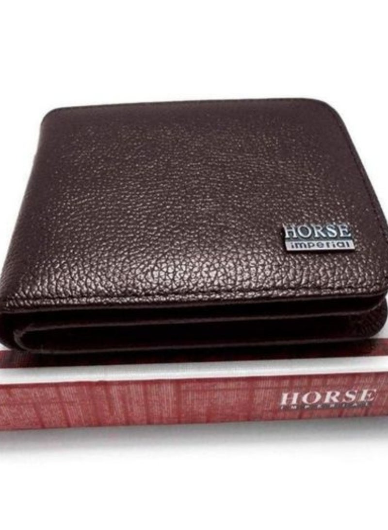 إيمبريل هورس محفظة هورس بني جلد - Image 2