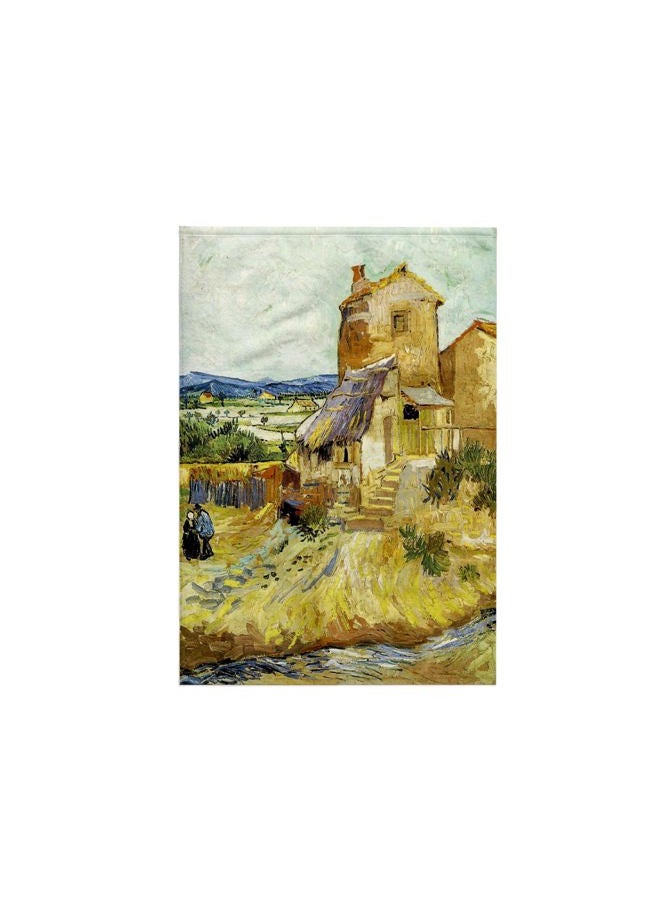 3DROSE 3D Rose Van Gogh Old Mill Painting TWL_47912_1 Towel, 15" x 22" - Image 1