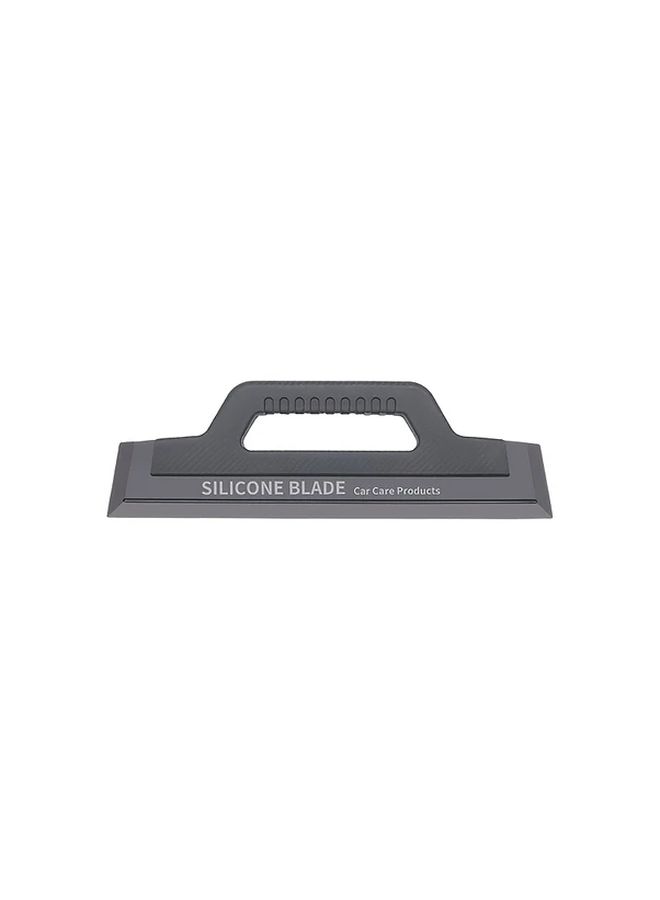 Black Silicone Wiper Blade With Handle For Car Windshield Cleaning And Maintenance - Image 5