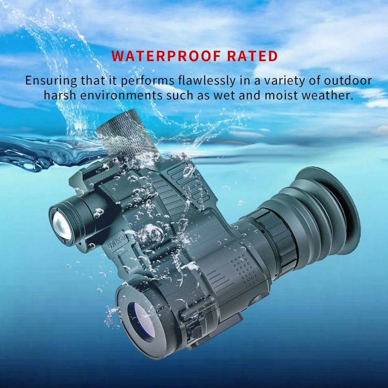 Magnification 4X-14X Waterproof Infrared Night Vision Scope OLED Screen WiFi Digital Monocular - Image 2