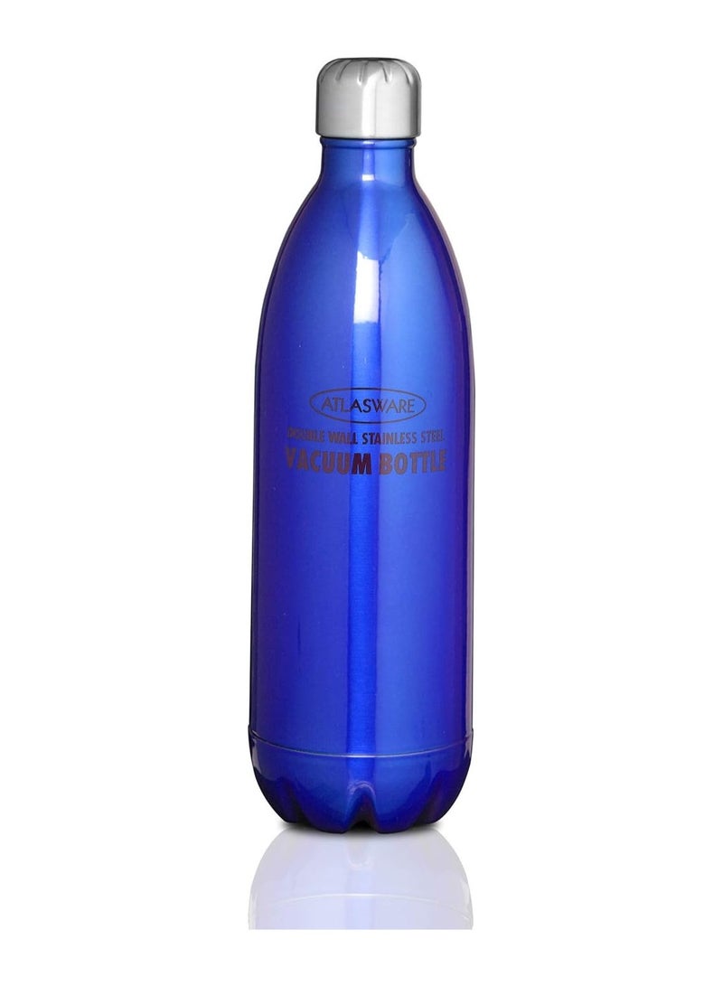 Atlasware Stainless Steel Vacuum Bottle 350ml - Dark Blue