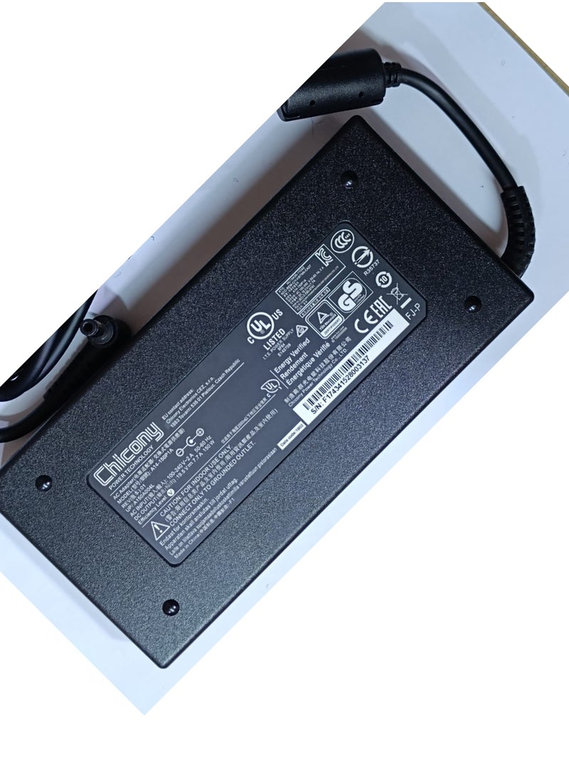 CSF LAPTOP ADAPTER MSI 19.V 7.7A 5.5 x 2.5 mm. AC Adapter Compatible with MSI GF65 GS60 GS70 GT60 GT70 GS63 GS63VR GS63VR GS73VR GE72VR GE62VR MSI Gaming Laptop  - Image 1