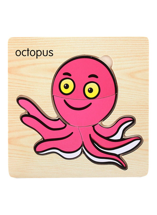 مجموعة أحجية قطع تركيب الصور بتصميم أخطبوط - Image 1