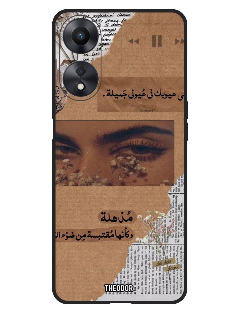Theodor Protective Case Anti Scratch Shock Proof Bumper Cover For Oppo F23 5G Quote 7 - Image 1