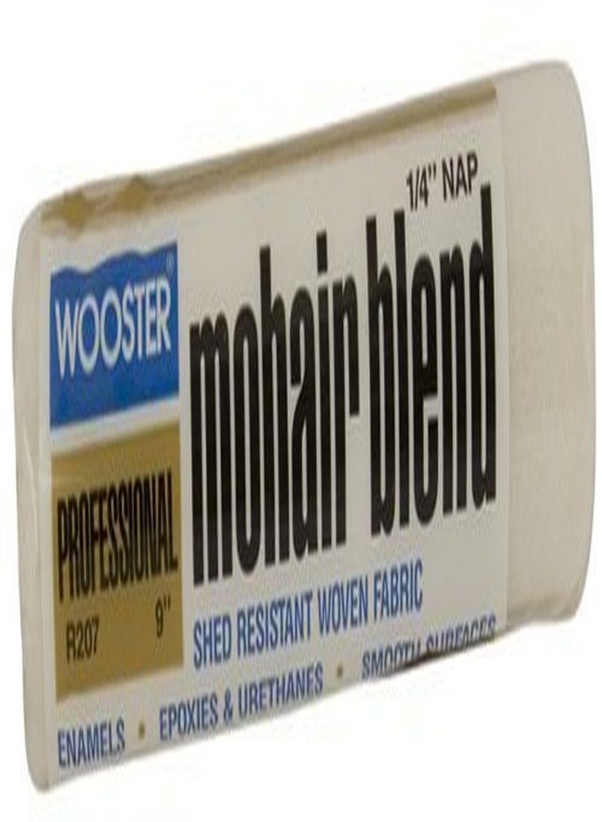 Wooster Brush R207-9 Mohair Blend Roller Cover 1/4-Inch Nap, Pack of 12 - Image 3