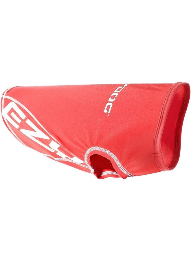 EzyDog Rashguard Vest - Premium Dog Shirt Allowing All-Day Water Use - Tested to Provide 50+ UV Protection - Innovative Design for a Snug, Comfortable Fit (Medium, Red) - Image 1