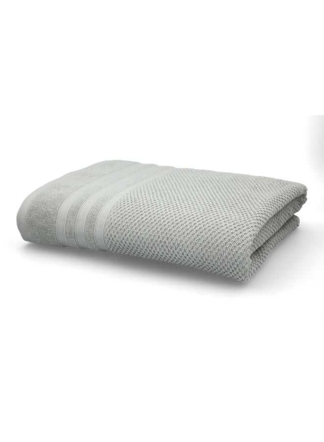 Valentini Soft Highly Absorbent And Quick Drying Beach Towel Mirage Grey 100 X 150Cm - Image 2