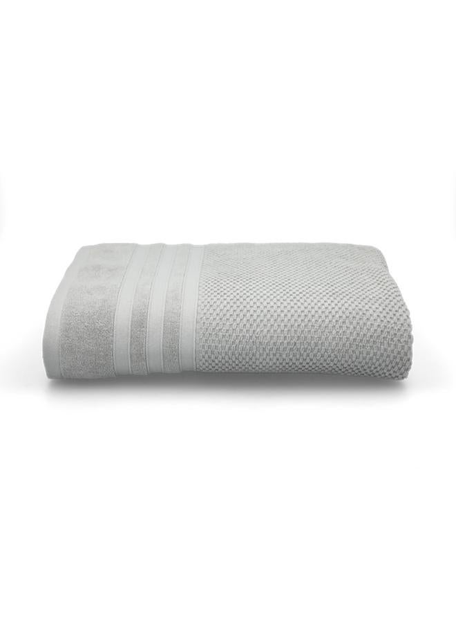 Valentini Soft Highly Absorbent And Quick Drying Beach Towel Mirage Grey 100 X 150Cm - Image 1