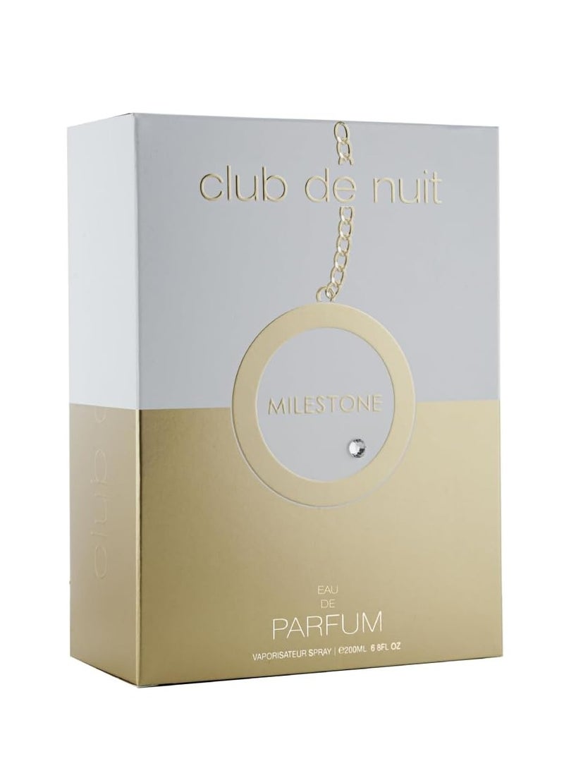 Armaf Armaf Club De Nuit Milestone Gold Eau De Parfum 200ml, Perfume for Men, Perfumes For Women, Fragrance, Long Lasting  - Image 2