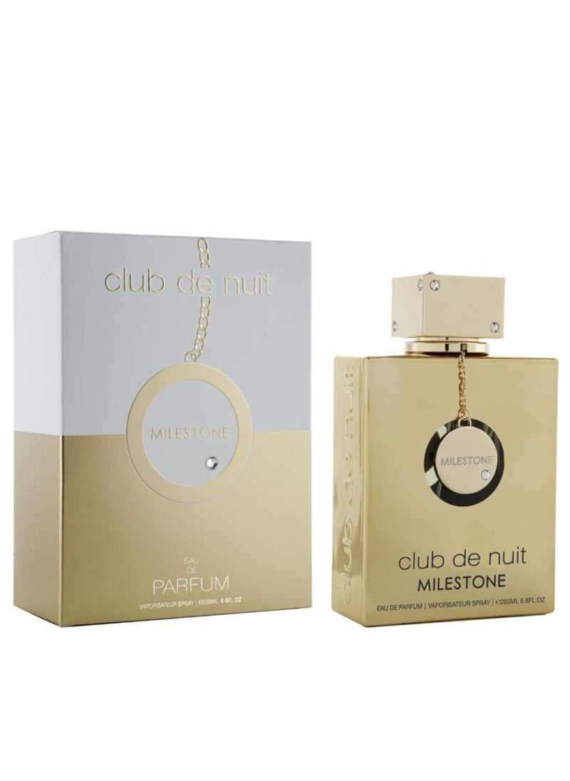 Armaf Armaf Club De Nuit Milestone Gold Eau De Parfum 200ml, Perfume for Men, Perfumes For Women, Fragrance, Long Lasting  - Image 3