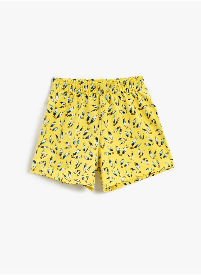 كوتون Tweety Shorts Licensed Cotton