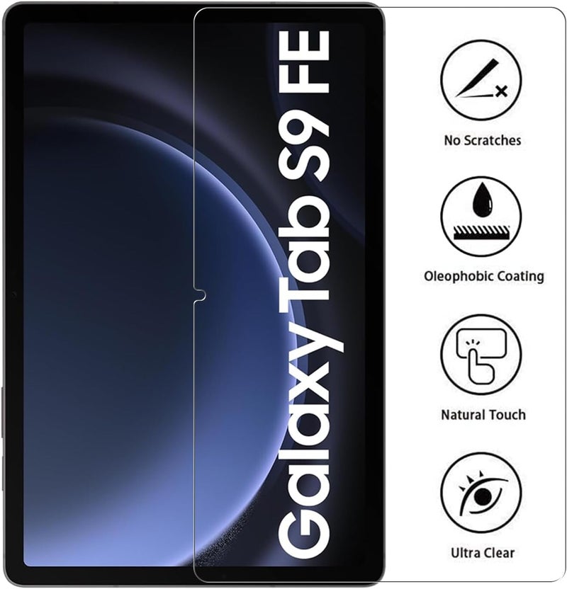 Vertus ® Premium Tempered Glass Screen Protector for Samsung Galaxy Tab S10 FE / S9 FE 27.69 cm (10.9 inch) with Anti-Scratch & Smudge Proof Coating - Image 2