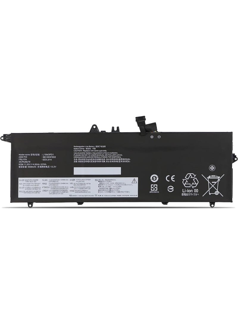 Terabyte بطارية L18M3PD1 L18C3PD1. L18C3PD2 L18L3PD1 L18M3PD2 لجهاز Len.ovo ThinkBook T14s الجيل 1 20T0 20T1 20UH 20UJ - Image 1