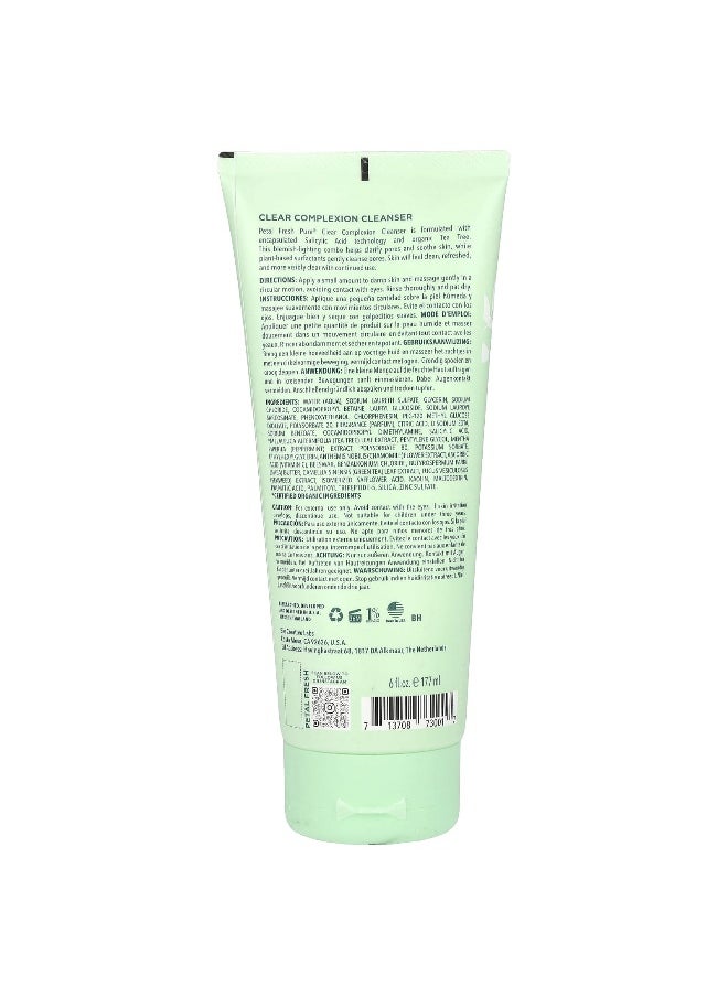 Petal fresh Petal Fresh, Pure, Clear Complexion Cleanser, Tea Tree, 6 fl oz (177 ml)  - Image 2
