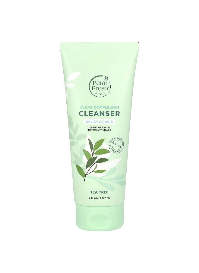 Petal fresh Petal Fresh, Pure, Clear Complexion Cleanser, Tea Tree, 6 fl oz (177 ml)  - Image 1